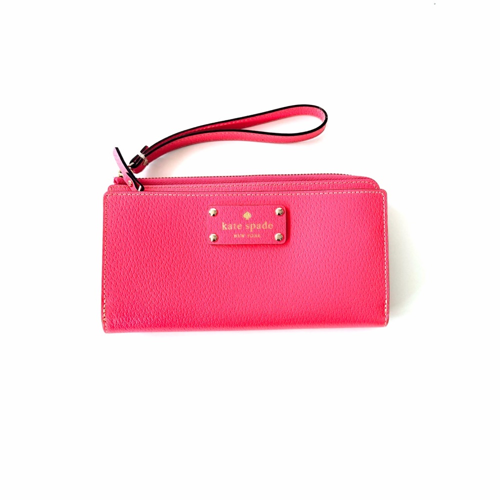 Kate Spade Vibrant Pink Wristlet